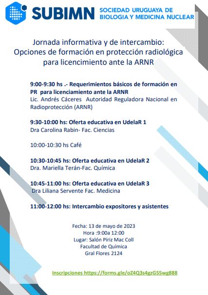 jornada Sociedad Uruguaya de Biología y Medicina Nuclear